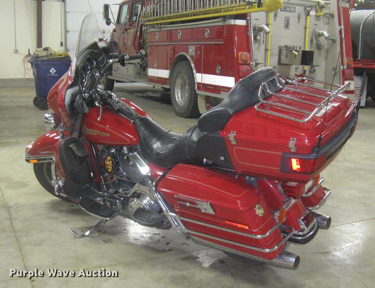 image for item DC2299 2007 Harley Davidson Ultra Classic Fire Fighter Special motorcycle