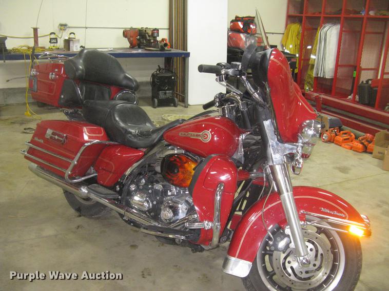 image for item DC2299 2007 Harley Davidson Ultra Classic Fire Fighter Special motorcycle