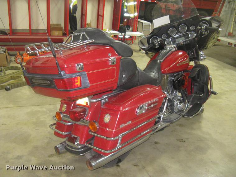 image for item DC2299 2007 Harley Davidson Ultra Classic Fire Fighter Special motorcycle