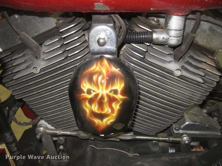 image for item DC2299 2007 Harley Davidson Ultra Classic Fire Fighter Special motorcycle