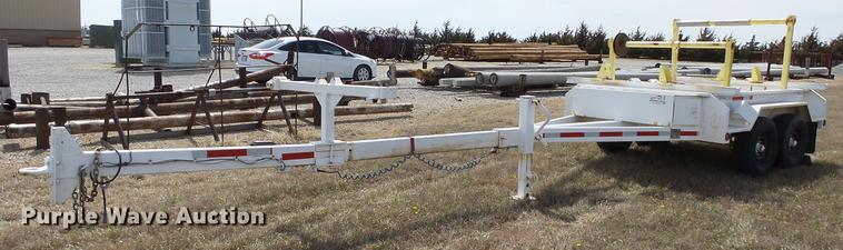 image for item DC3099 1997 Brooks PT92-6KXL pole trailer