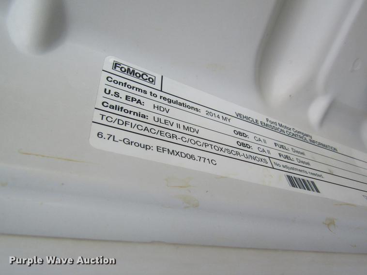 image for item DC4324 2014 Ford F350 Lariat Crew Cab pickup truck