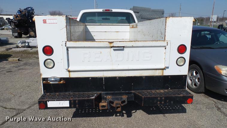 image for item DC5565 2006 Ford F250 Super Duty utility bed pickup truck