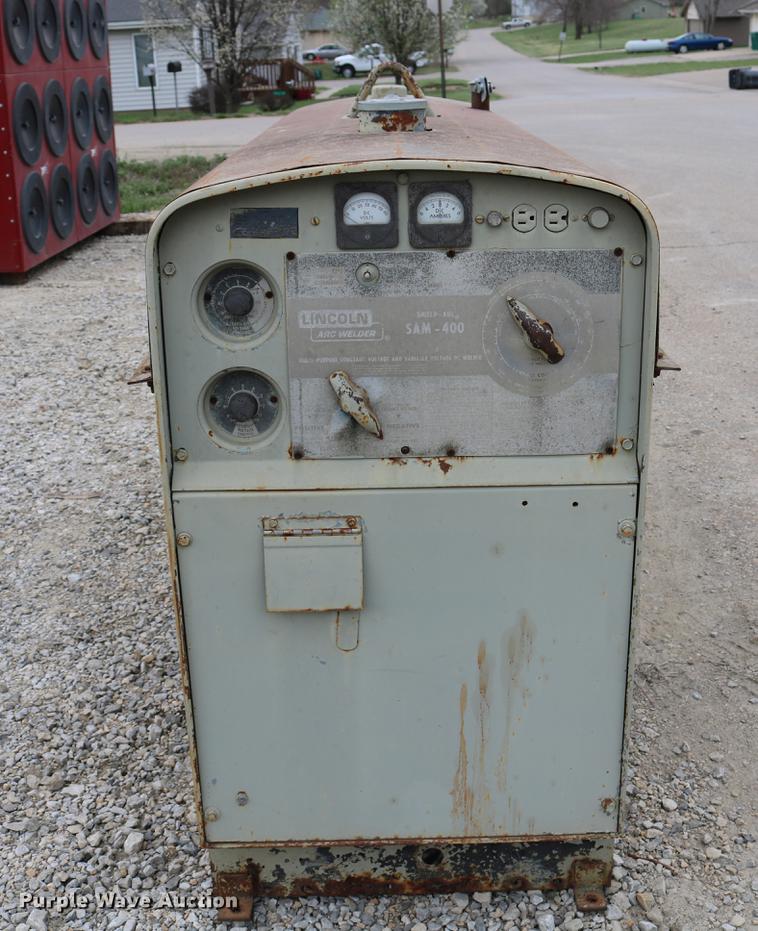 image for item DC7631 Lincoln F245 Sam 400 arc welder