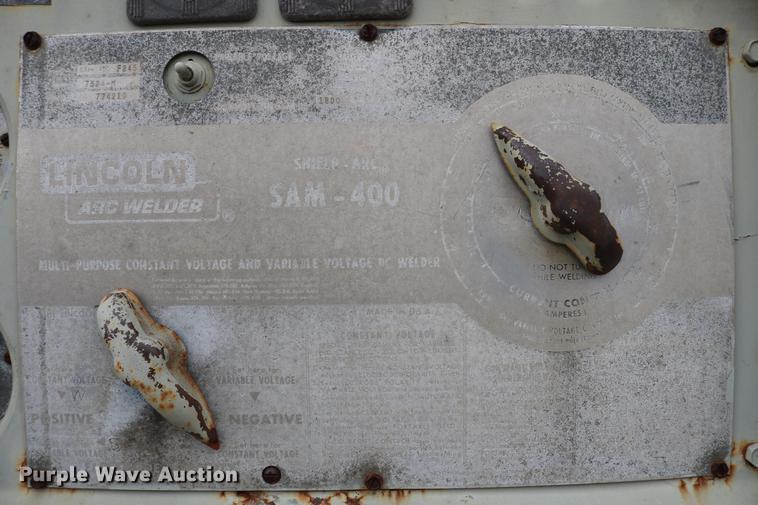 image for item DC7631 Lincoln F245 Sam 400 arc welder