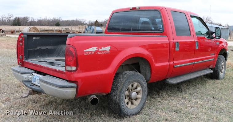 image for item DC7654 1999 Ford F250 Super Duty Crew Cab pickup truck