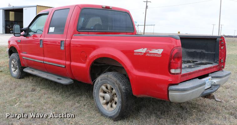 image for item DC7654 1999 Ford F250 Super Duty Crew Cab pickup truck