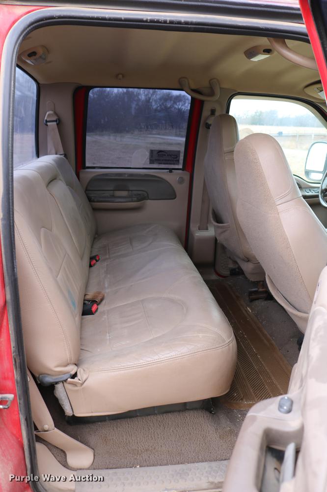 image for item DC7654 1999 Ford F250 Super Duty Crew Cab pickup truck