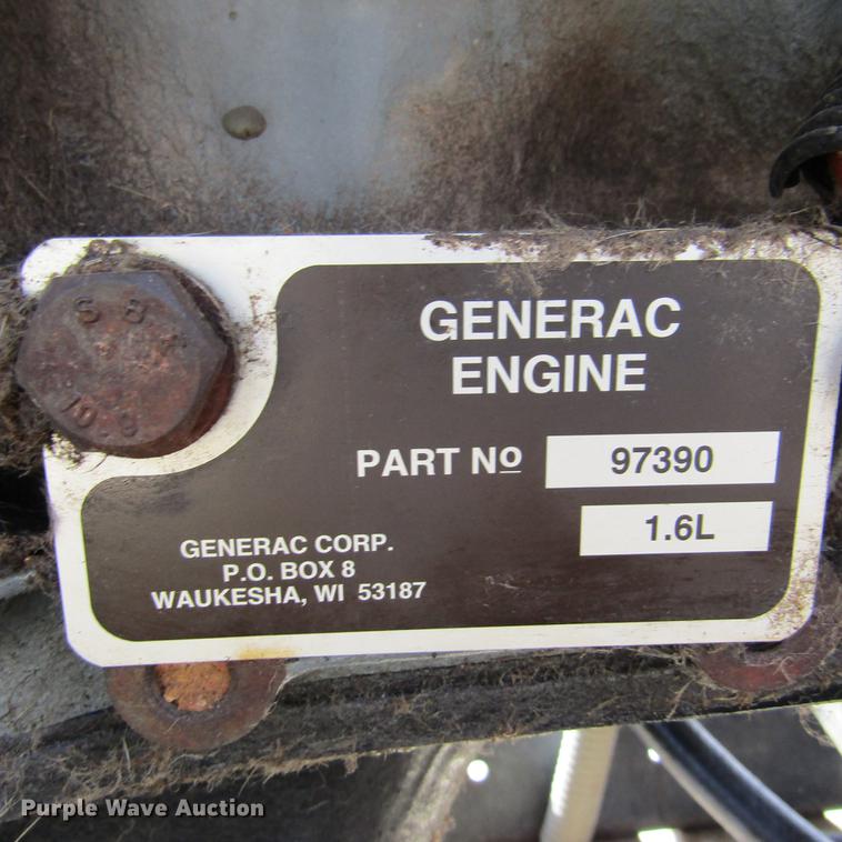 image for item DD2704 1998 Generac 00754-1 generator