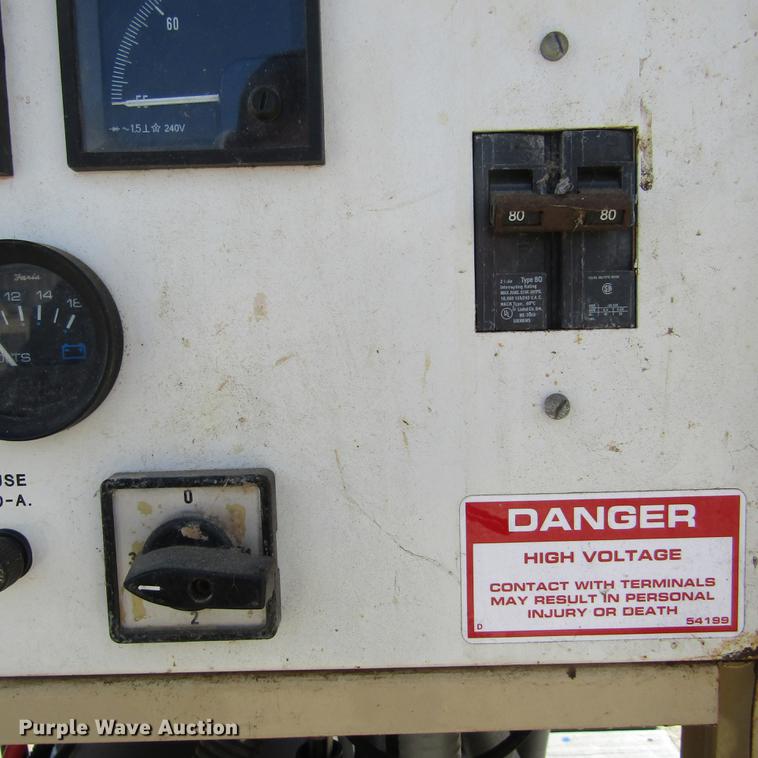 image for item DD2704 1998 Generac 00754-1 generator