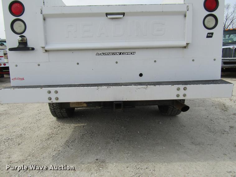 image for item DD7428 2014 Chevrolet Silverado 2500HD Crew Cab utility bed pickup truck