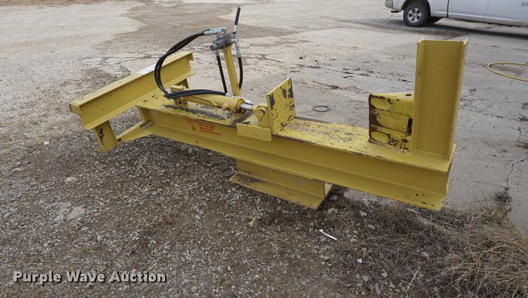 image for item DE3239 Shop built log splitter