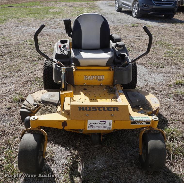 image for item DE3277 2015 Hustler Raptor SD934778 ZTR lawn mower