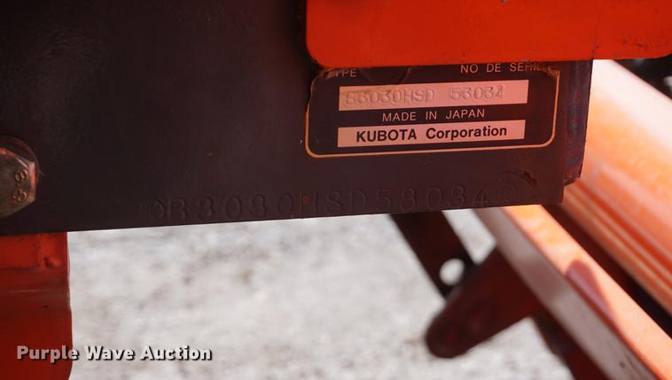 image for item DE3293 2010 Kubota B3030 MFWD tractor