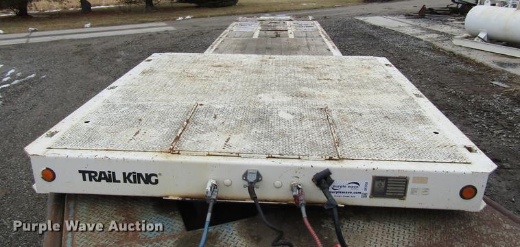 image for item DF3758 1986 Trail King 1840-2050 drop deck trailer
