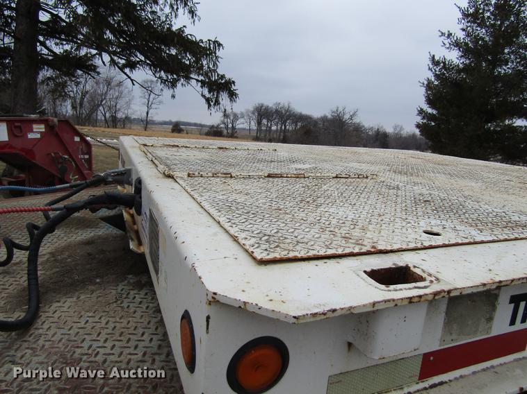 image for item DF3758 1986 Trail King 1840-2050 drop deck trailer