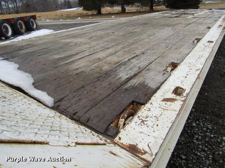 image for item DF3758 1986 Trail King 1840-2050 drop deck trailer