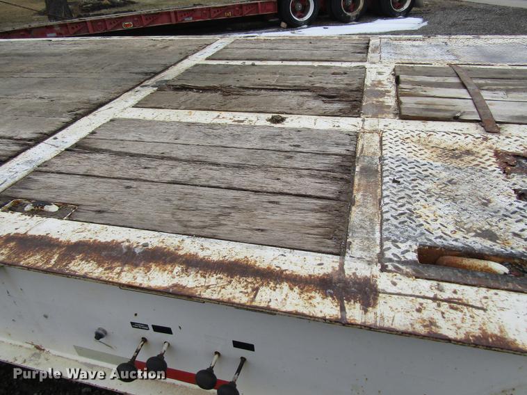 image for item DF3758 1986 Trail King 1840-2050 drop deck trailer