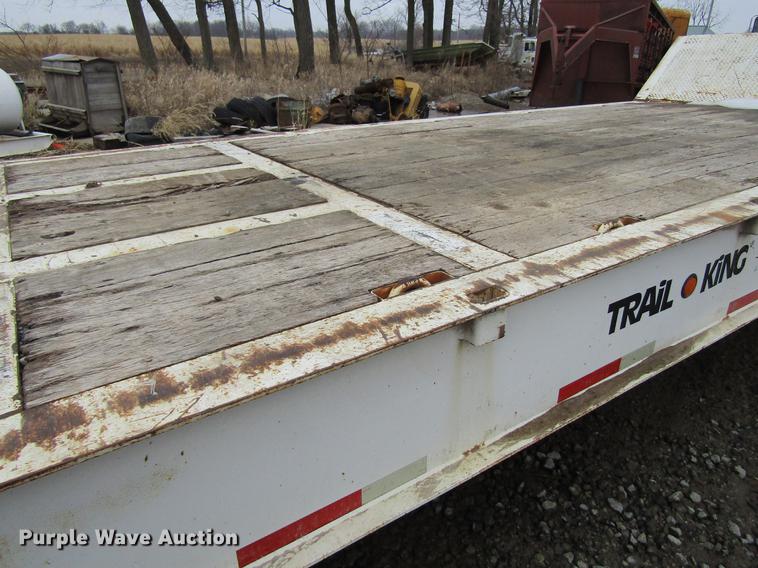 image for item DF3758 1986 Trail King 1840-2050 drop deck trailer