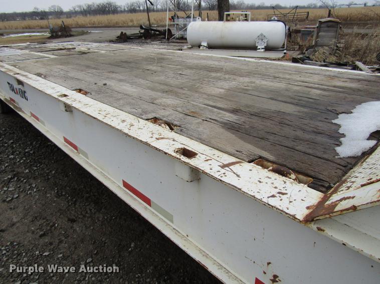 image for item DF3758 1986 Trail King 1840-2050 drop deck trailer