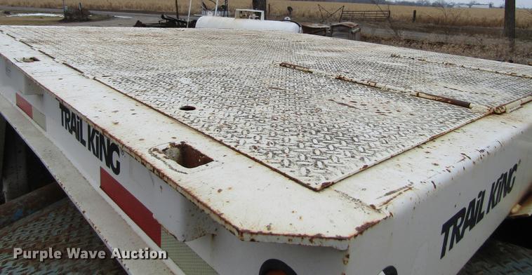 image for item DF3758 1986 Trail King 1840-2050 drop deck trailer