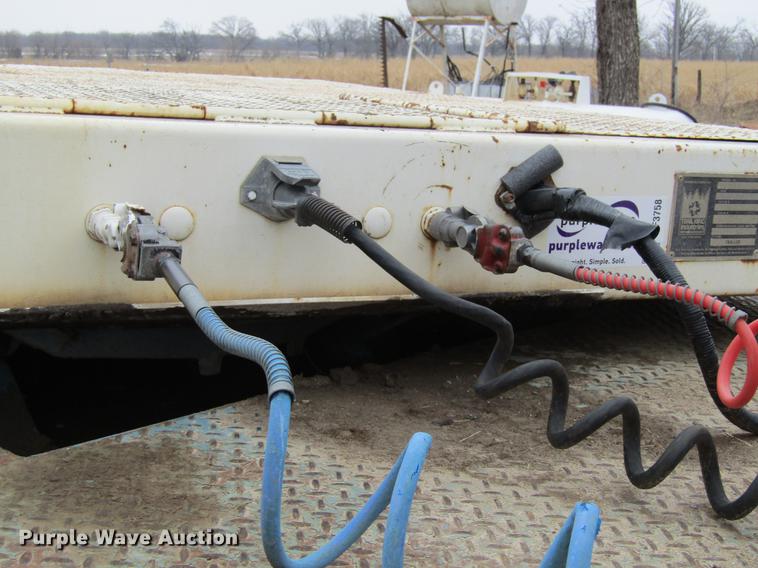 image for item DF3758 1986 Trail King 1840-2050 drop deck trailer