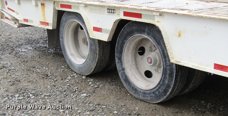 image for item DF3758 1986 Trail King 1840-2050 drop deck trailer