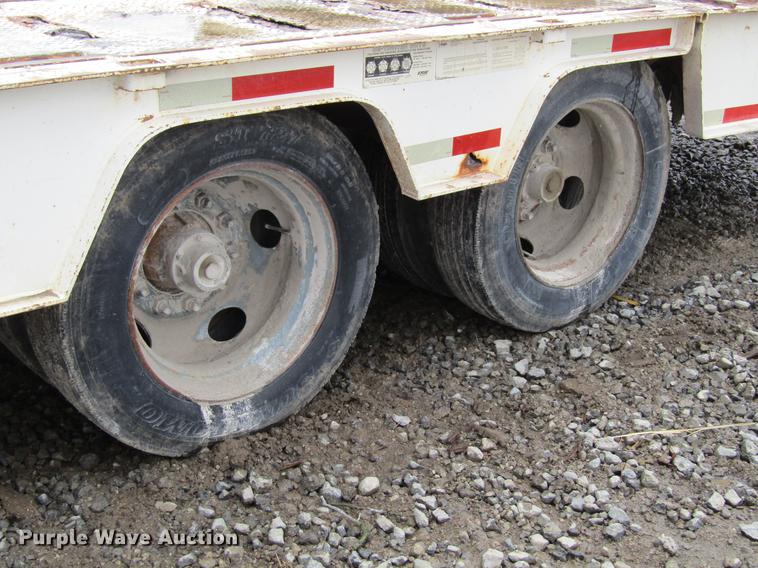 image for item DF3758 1986 Trail King 1840-2050 drop deck trailer