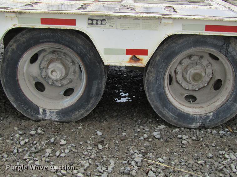 image for item DF3758 1986 Trail King 1840-2050 drop deck trailer
