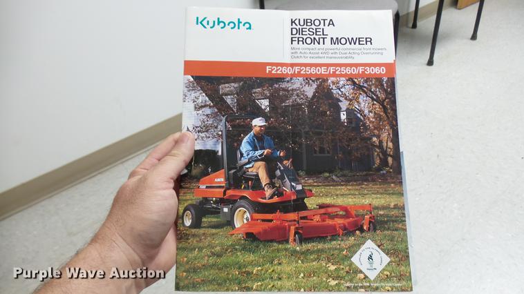 image for item DP9552 Kubota F2560E lawn mower
