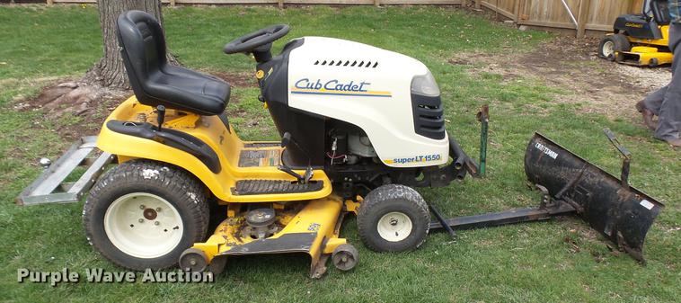 image for item DP9557 Cub Cadet Super LT1550 lawn mower