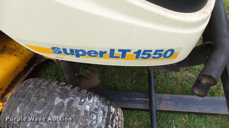 image for item DP9557 Cub Cadet Super LT1550 lawn mower