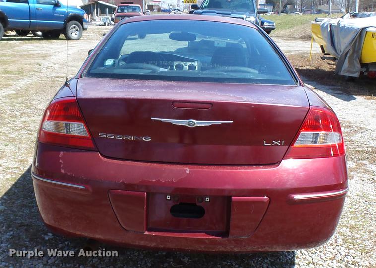 image for item DP9561 2003 Chrysler Sebring LXi