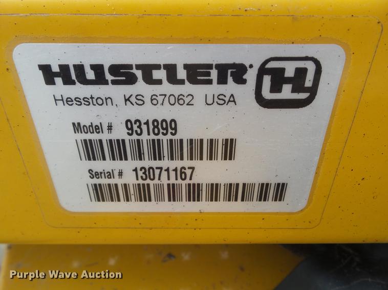 image for item DZ9304 2013 Hustler Raptor ZTR lawn mower