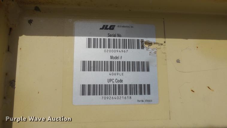 image for item EA9887 JLG 4069LE scissor lift