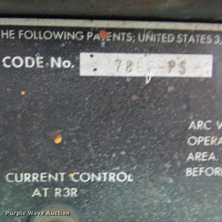 image for item EB9520 Lincoln Idealarc R3R-300 DC welder