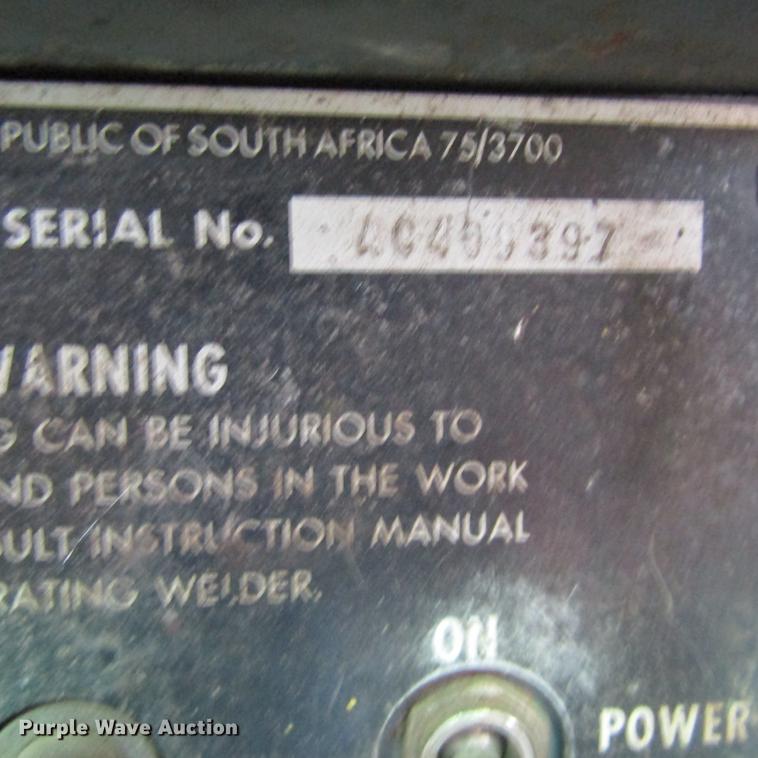 image for item EB9520 Lincoln Idealarc R3R-300 DC welder