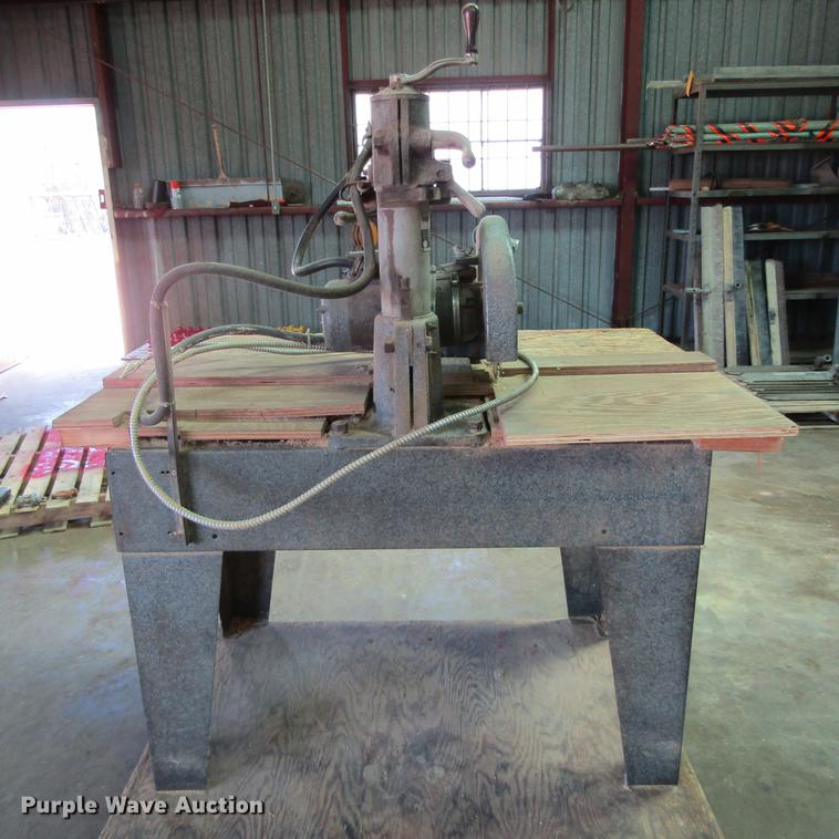 image for item EB9529 DeWalt GA radial arm saw