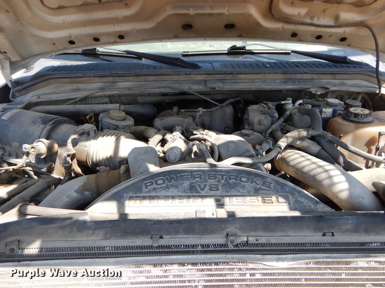 image for item EJ9903 2008 Ford F350 Super Duty SuperCab flatbed pickup truck