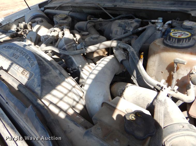 image for item EJ9903 2008 Ford F350 Super Duty SuperCab flatbed pickup truck