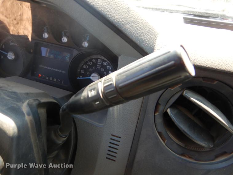 image for item EJ9910 2011 Ford F350 Super Duty SuperCab flatbed pickup truck