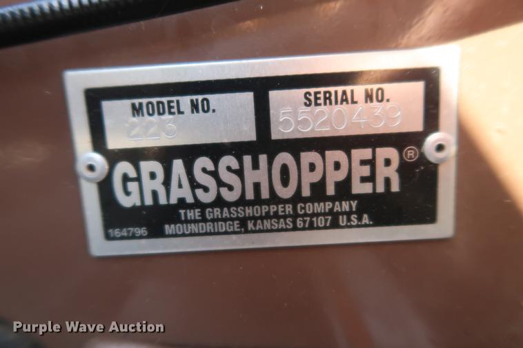 image for item EL9296 Grasshopper 223 ZTR lawn mower