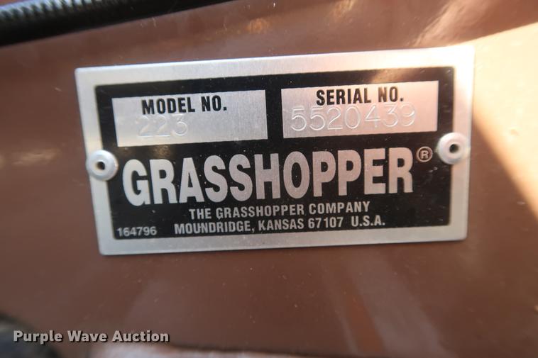 image for item EL9296 Grasshopper 223 ZTR lawn mower