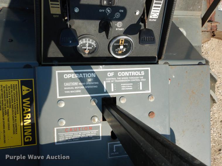 image for item EN9224 1995 Grazer G1890 ZTR lawn mower