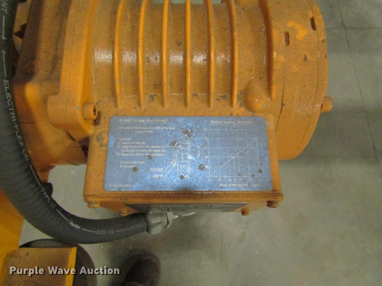 image for item EU9503 Harrington overhead bridge crane