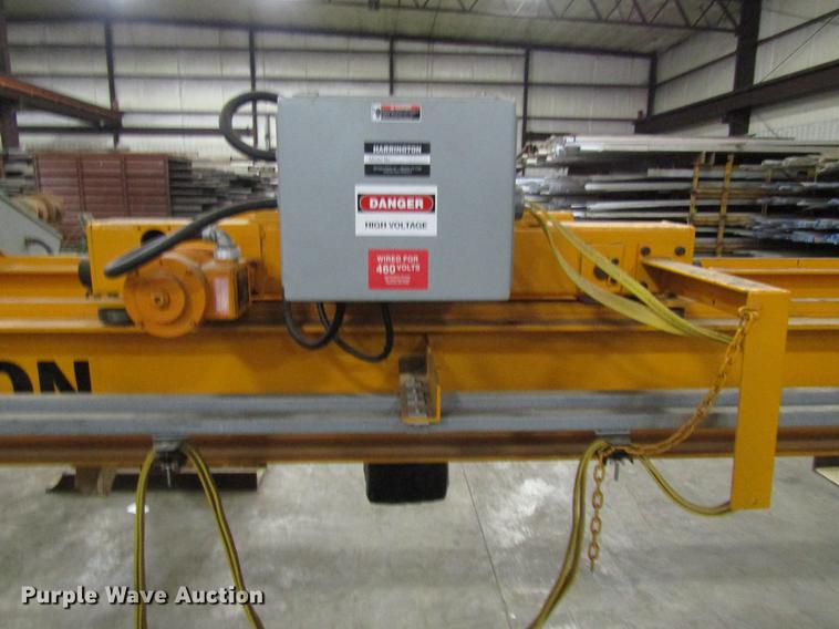 image for item EU9503 Harrington overhead bridge crane