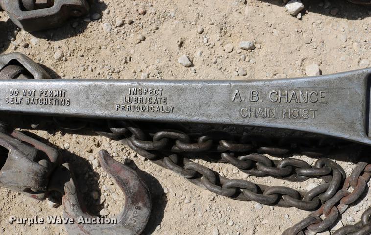 image for item EW9108 (16) hoists