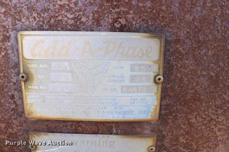 image for item EW9113 (7) electrical Add-A-Phase boxes