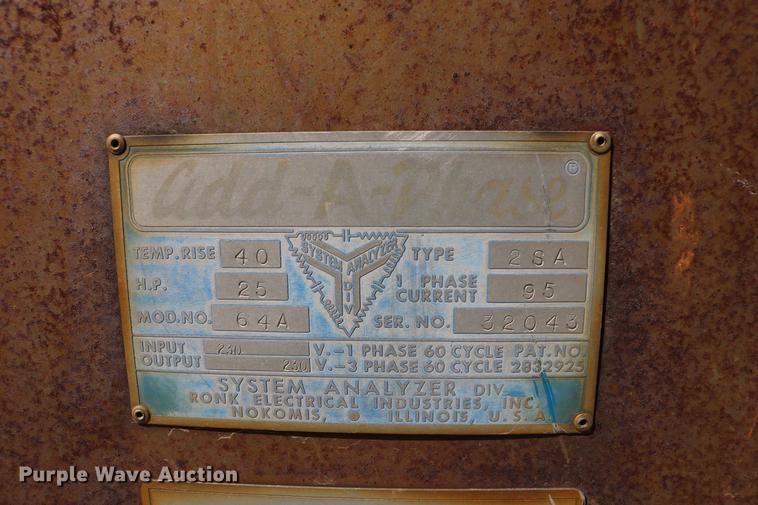 image for item EW9113 (7) electrical Add-A-Phase boxes