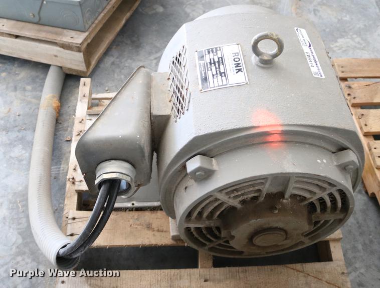 image for item EW9114 Ronk rotary phase converter/rotoverter